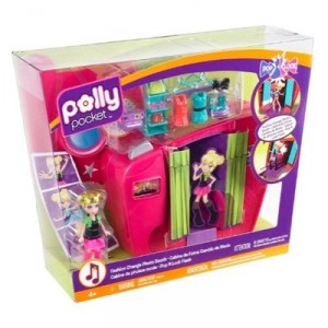 Mattel Polly Pocket - T7083 - Mini-Poupée - Cabine D'Essayage Mode Polly