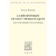 Metaphysique De Saint Thomas D'aquin - Elders