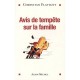 Avis De Tempete Sur La Famille - Christian Flavigny