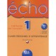 Echo Niveau 1 Cahier Personnel D'apprentissage + Cd Audio - Pecheur Jacques