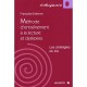 Methodes D'entrainement A La Lecture Et Dyslexies - Estienne