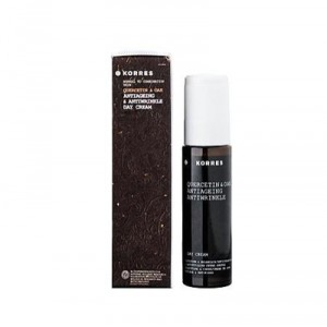 Korres Crème de Jour anti âge et anti rides / Quercétine  Chêne SPF 10