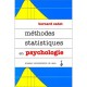 Methodes Statistiques En Psychologie - Bernard Cadet