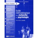 Guide Methodologique De La Recherche En Psychologie - Anne-marie Lavarde