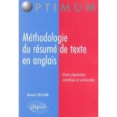 Methodologie Du Resume De Texte En Anglais - Renaud Coullomb