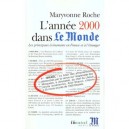 L'annee 2000 Dans Le Monde - Maryvonne Roche