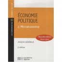 Economie Politique T.2 , Microeconomie - Jacques Genereux