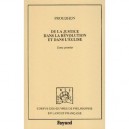 De La Justice Dans La Revolution Et L'eglise T.1 - Pierre-joseph Proudhon
