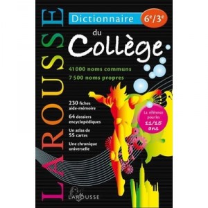 Dictionnaire Larousse Du College , 6eme/3eme (edition 2010) - Collectif