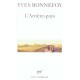L'arriere-pays - Yves Bonnefoy