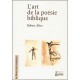 L'art De La Poesie Biblique - Robert Alter