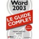 Microsoft Word 2003 - Guy Deschamps