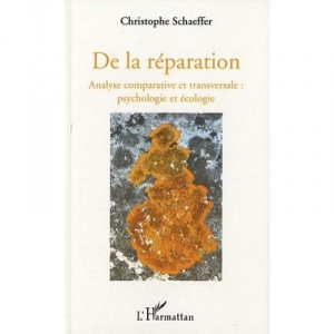 De La Reparation Analyse Comparative Et Transversale Psychologie Et Ecologie - Christophe Schaeffer