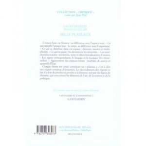 Mille Plateaux - G Deleuze, Guattari F