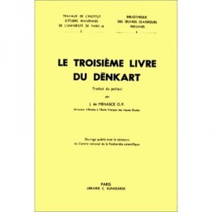 Le 3 Livre Du Denkart - Jp Menasce