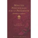 Minutes Pontificales Sur Le Preservatif (dossier Cundum) - Gaspard-marie Janvier