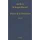 Misere De La Litterature - Arthur Schopenhauer