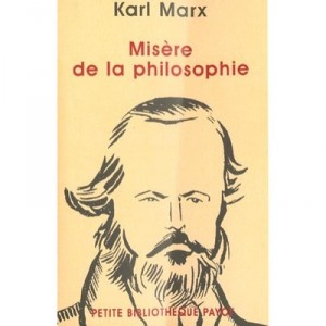 Misere De La Philosophie - Karl Marx