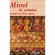 Missel De Semaine -skivertex Grenat - Pierre Jounel