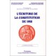 L'ecriture De La Constitution De - Colloque L'ecriture De La