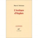 L'ecriture D'orphee - Marcel Detienne