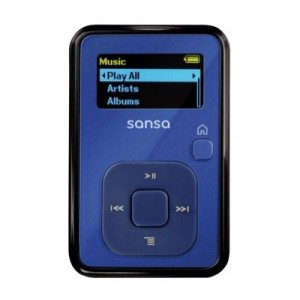 SanDisk Lecteur MP3 Radio FM Sansa Clip+ 4 Go - burgund