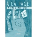 A La Page Ce2 Livre Du Professeur - Courties Lhermitte