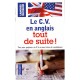 Le C.v. En Anglais Tout De Suite - Roland Marie-claude