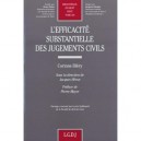 L'efficacite Substantielle Des Jugements Civils T.328 - Corinne Blery