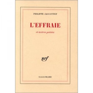 L'effraie , Et Autres Poesies - Philippe Jaccottet