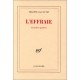 L'effraie , Et Autres Poesies - Philippe Jaccottet
