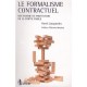 Le Formalisme Contractuel M Canisme De Protection De La Partie Faible - Jacquemin