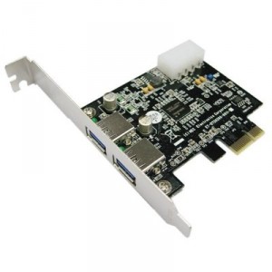 Powerstar Carte contrleur PCI-Express USB 3.0 (PCI-EXP-USB-V3) Module d'extension