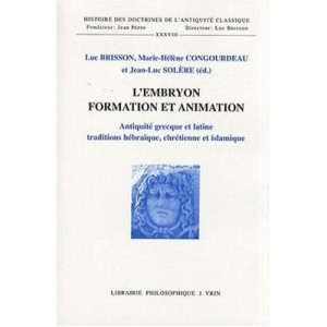 L'embryon Formation Et Animation - Collectif