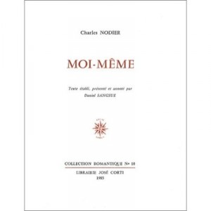 Moi-meme - Charles Nodier