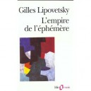 L'empire De L'ephemere - Gilles Lipovetsky