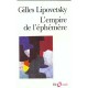 L'empire De L'ephemere - Gilles Lipovetsky