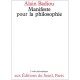 Manifeste Pour La Philosophie - Alain Badiou