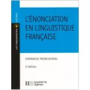 L'enonciation En Linguistique Francaise - Dominique Maingueneau