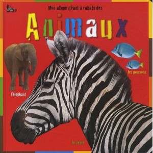 Mon Album Geant A Rabats Des Animaux - Collectif