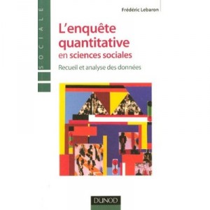 L'enquete Quantitative En Sciences Sociales , Recueil Et Analyse Des Donnees - Frederic Lebaron