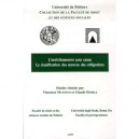 L'enrichissement Sans Cause , La Classification Des Sources Des Obligations - Collectif