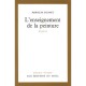 L'enseignement De La Peinture - Marcelin Pleynet