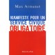 Manifeste Pour Un Service Civique Obligatoire - Max Armanet