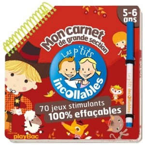 Mon Carnet De Grande Section , 70 Jeux Stimulants 100% Effacables (edition 2010) - Collectif
