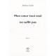 Mon Coeur Tout Seul Ne Suffit Pas - Mathieu Lindon