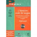 L'epreuve De Comprehension Orale D'allemand - Maugey