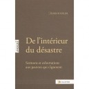 De L'interieur Du Desastre - Bourlier Pierre