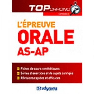 L'epreuve Orale As/ap - Collectif
