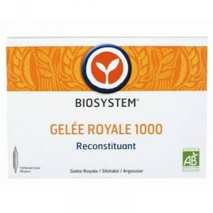 Gelée royale 1000 bio - Biosystem - Natessance (Natessance)